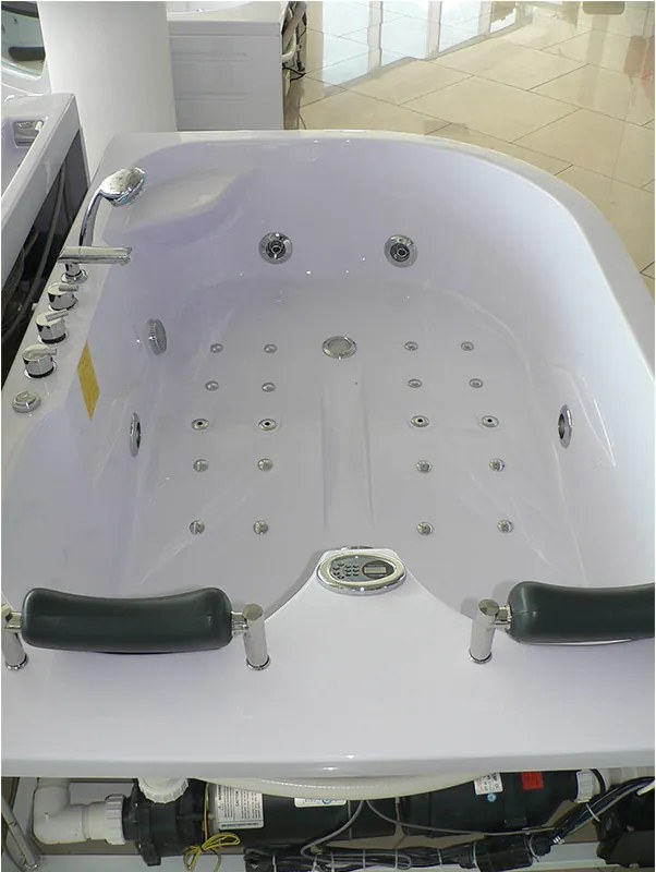 Terra Hydromasážna vírivá vaňa Carmen 631RH 180x120 s ohrevom vody, pravá