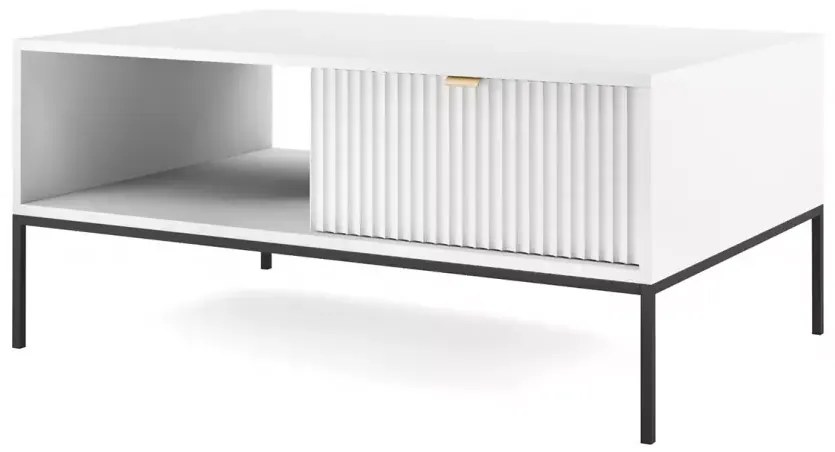 Biely konferenčný stolík NOVA L104