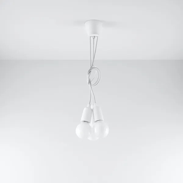 Luster na lanku DIEGO 3xE27/60W/230V