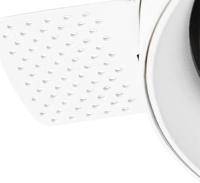 Moderné zapustené bodové svetlo biele GU10 AR111 okrúhle bez rámu - Oneon Honey