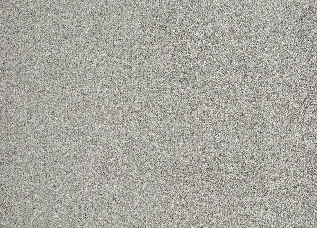 ITC Metrážny koberec Sweet 75 tmavo šedý - Kruh s obšitím cm