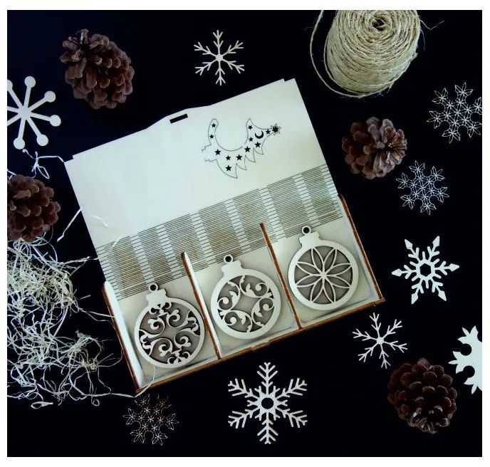 Vianočné ozdoby z dreva a plastu, Vianočné dekorácie drevené , drevené doplnky PR0116-Christmas HEU-