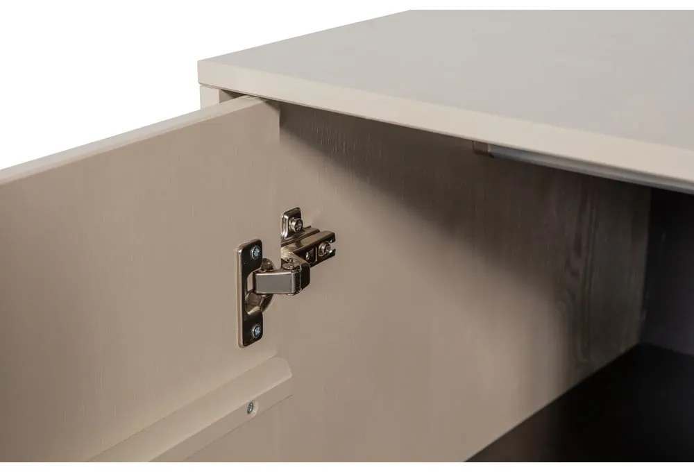 Krémová modulárna skriňa z borovicového dreva 400x200 cm Daily – vtwonen