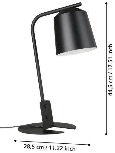 Eglo 900393 - Stolná lampa ONEDA 1xE27/40W/230V