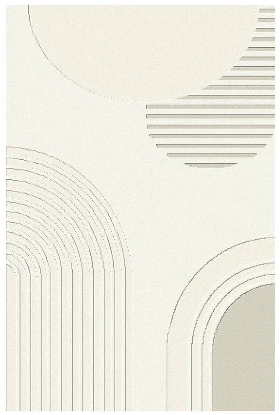 Koberec Shaggy Reflex 1,33/1,9 d293a yab36 krémová