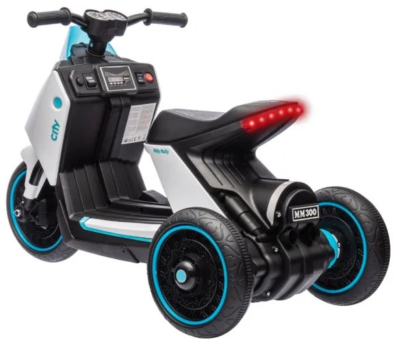 Elektrický skúter City biely