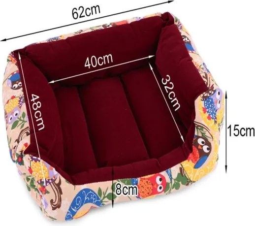 Pelech pre psa / mačku L - Sovy