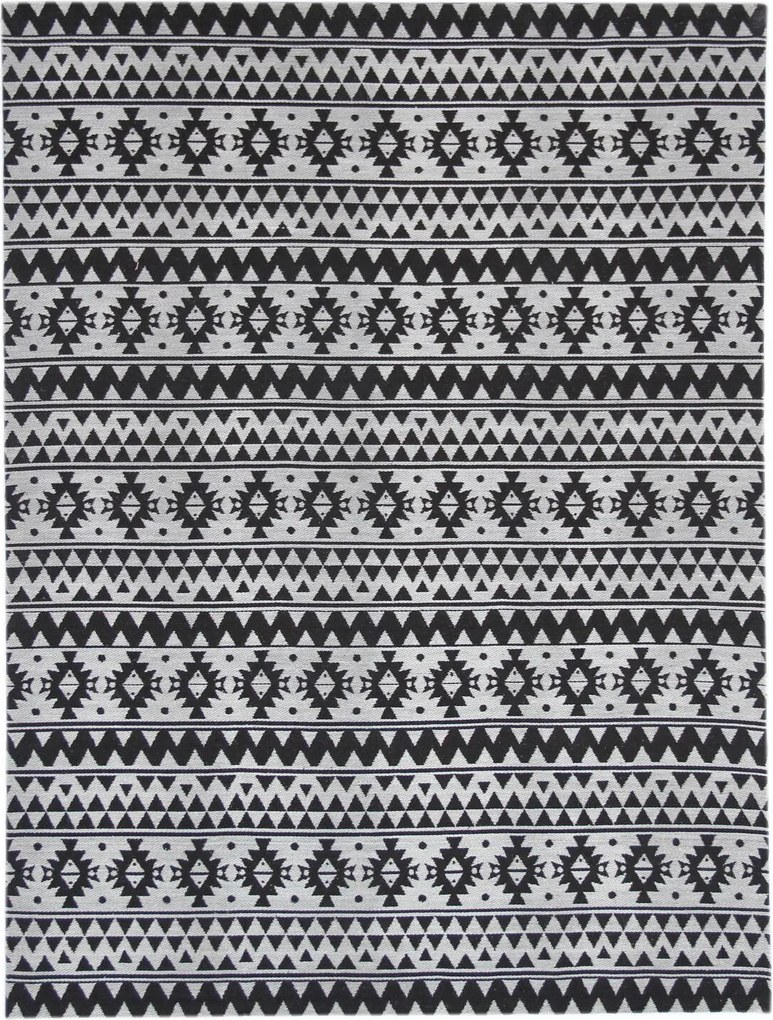 XXXLutz PLOCHO TKANÝ KOBEREC, 160/230 cm čierna Kayoom - Online Only bytové doplnky - 005937160506