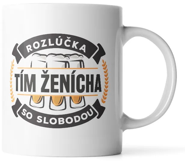 Sablio Hrnek Rozlučka se svobodou tým ženicha - 330 ml - standard