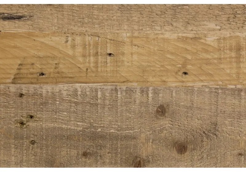 furniture-nabytek.cz - Masívny nočný stolík Albury z recyklovanej borovice, lakovaný, prírodná farba