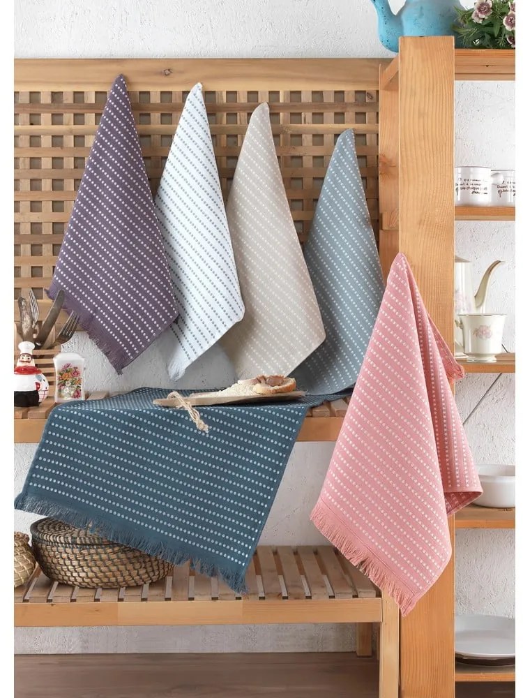 Bavlnené utierky v súprave 6 ks 40x60 cm Berlino – Foutastic