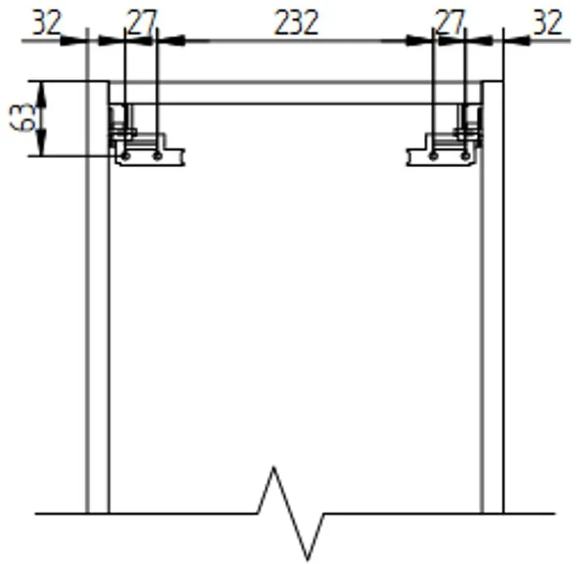 Mereo Mereo, Mailo, kúpeľňová skrinka vysoká 170 cm, čierne madlo, MER-CN574LPB