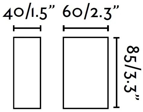 FARO 70567N - LED Vonkajšie nástenné svietidlo CANON LED/4W/230V IP44