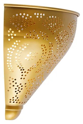 Orientálna nástenná lampa zlatá - Zayn