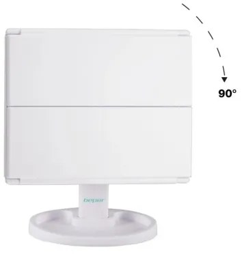 Beper - Kozmetické zrkadlo s LED podsvietením 4xAAA/5V