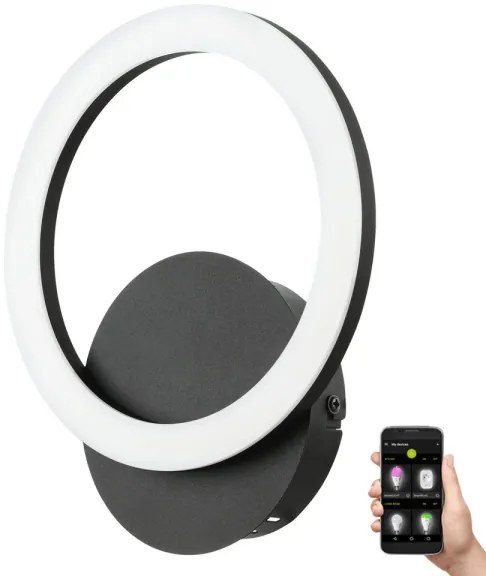 Eglo 900324 - LED Stmievateľné nástenné svietidlo PARRAPOS-Z LED/12W/230V