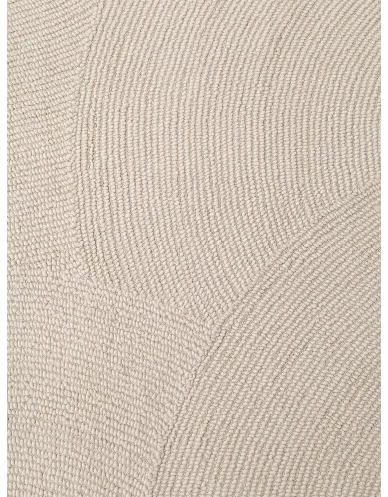 Ručne tkaný vlnený koberec v svetlo prírodnej farbe 80x150 cm Calmio – Hanse Home