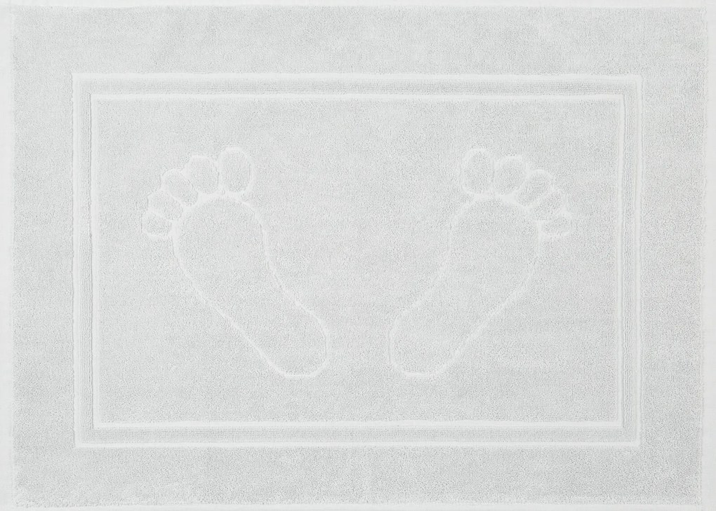 PREDLOŽKA DO KÚPEĽNE SAMMY 50X70 CM STRIEBORNÁ