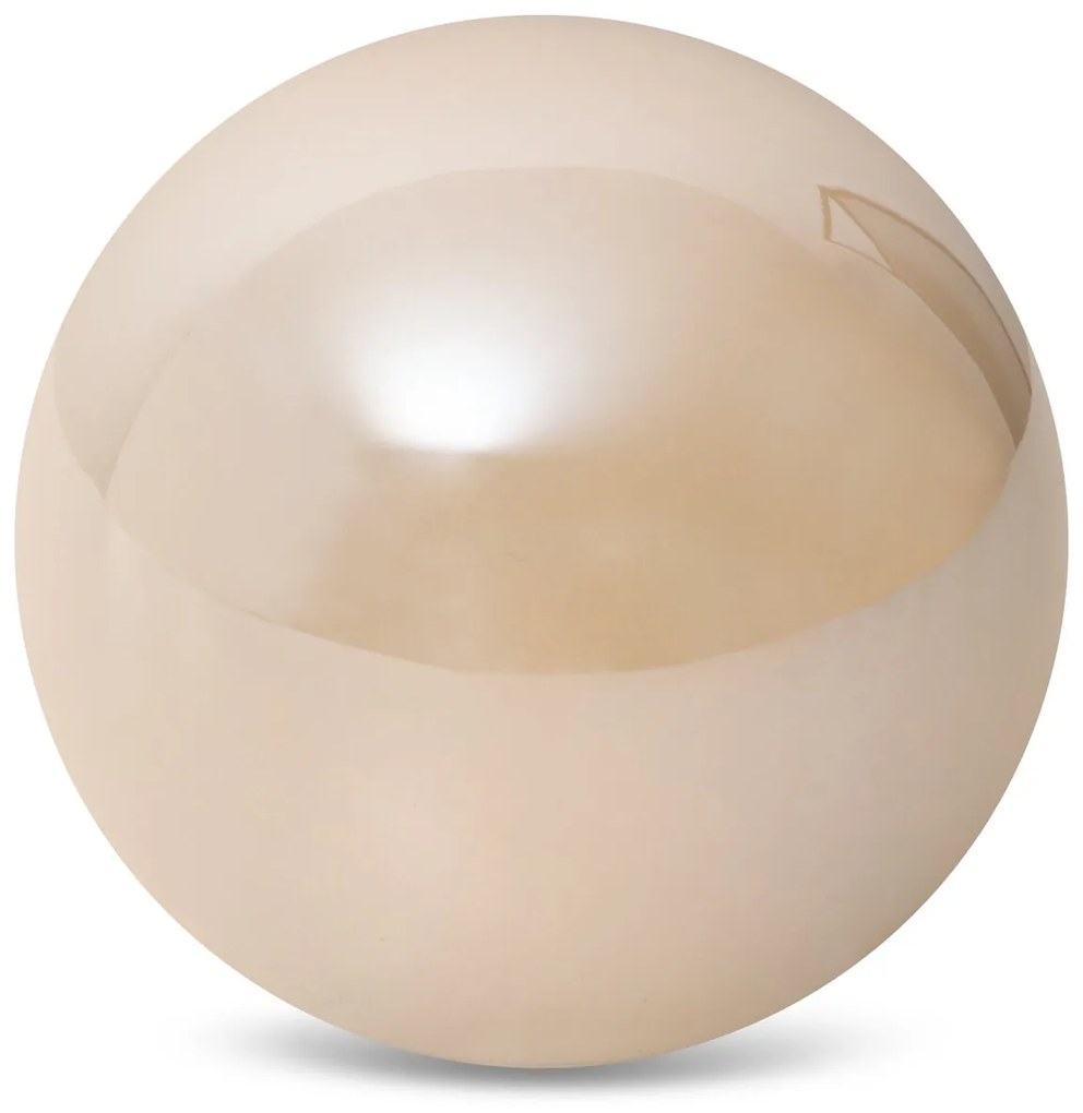 DEKORAČNÁ GUĽA SIMONA6 (01) (FI) 12X11 CM BÉŽOVÁ