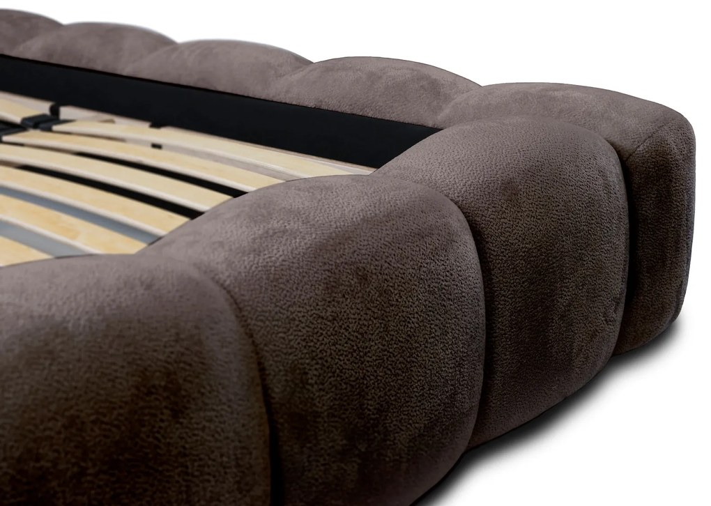 ČALÚNENÁ POSTEĽ ASHLEY 160x200 APHRODITE 22 GRAPHITE