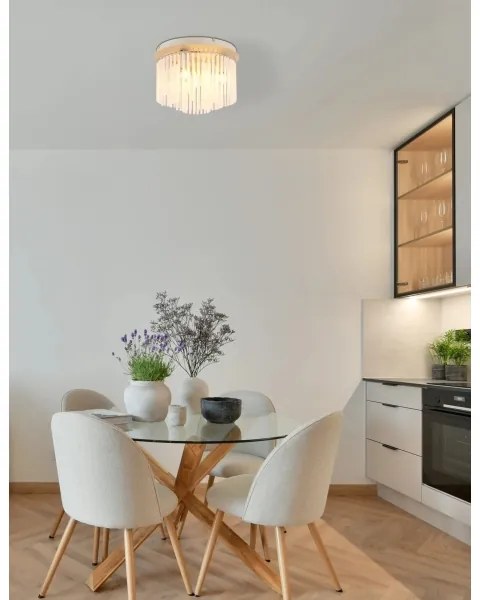 Globo 15698DB - Stropné svietidlo GORLEY 5xE14/40W/230V priemer 32 cm