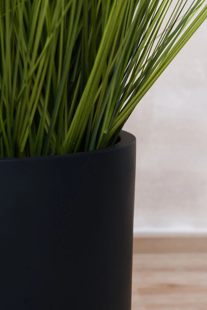 Kvetináč CHICO, sklolaminát, priemer 40 cm, antracit