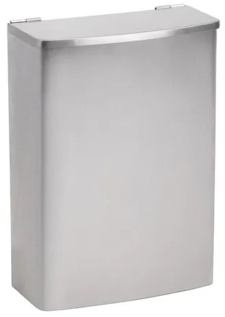 Bemeta Hotelové vybavení odpadkový kôš nástenný 5 l nehrdzavejúca oceľ mat 105115055