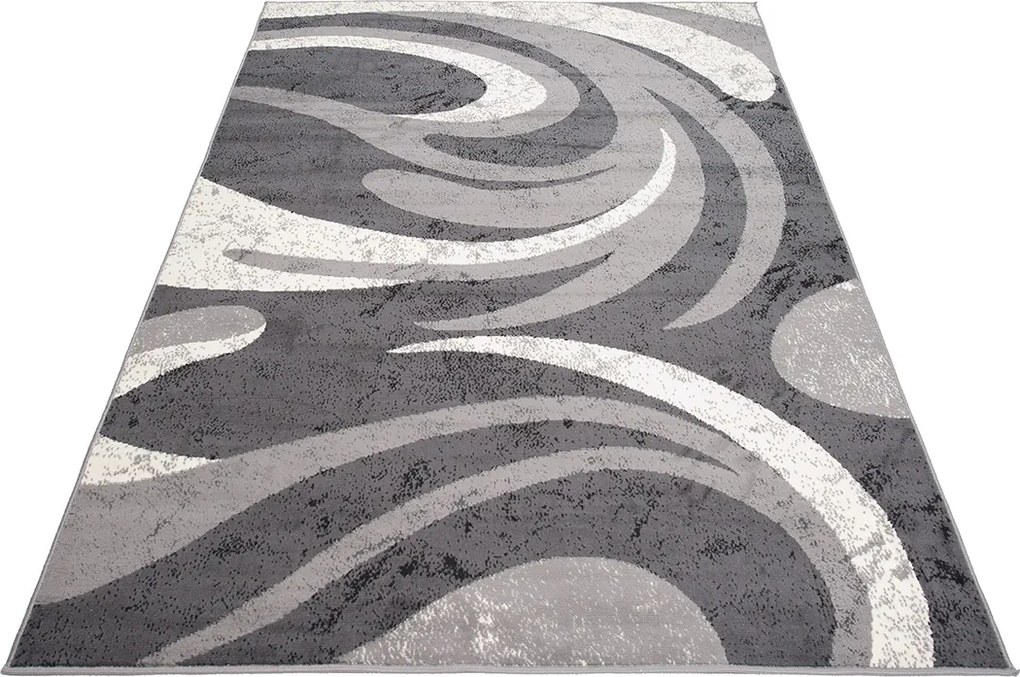 TA Koberec 2641A TMAVO SIVÁ LACNÁ PP CRM Rozmer: 300x400 cm