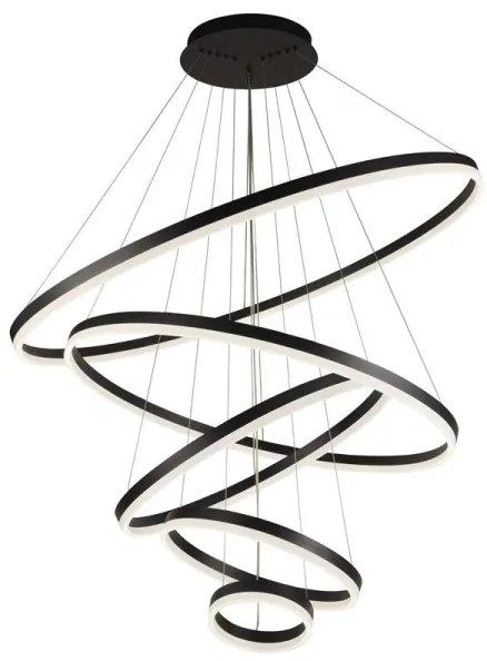 LED Stmievateľný luster na lanku LED/210W/230V 3000-6500K + diaľkové ovládanie