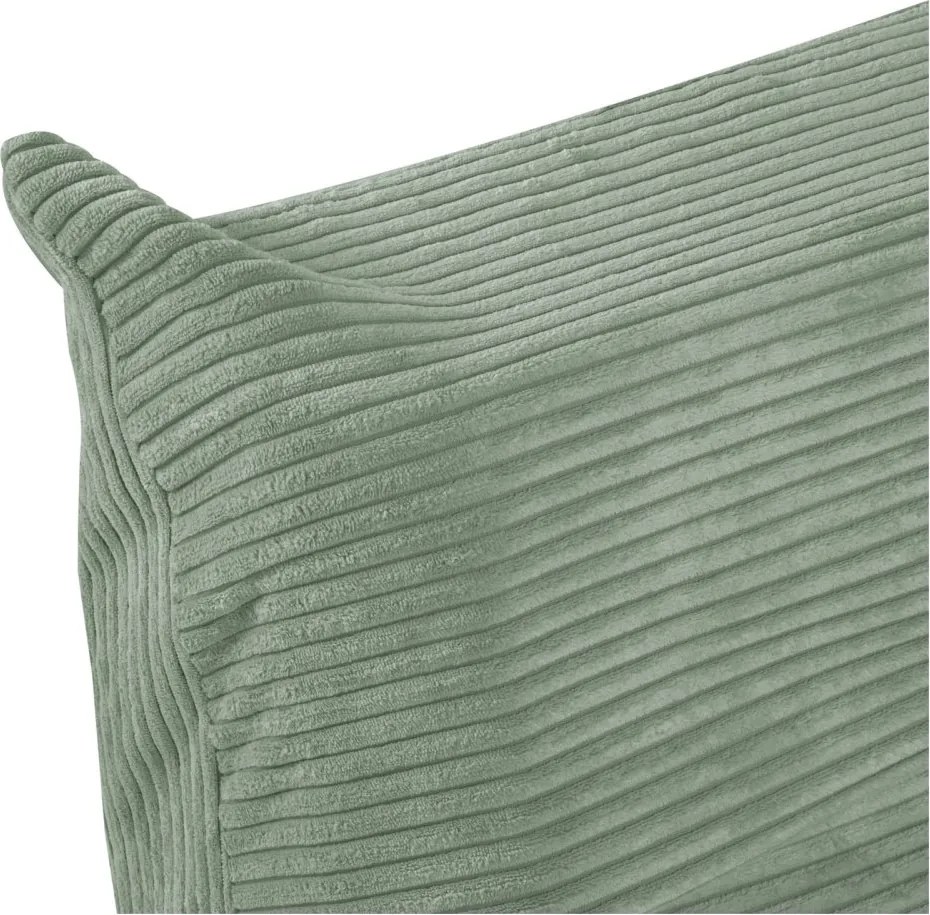 Detské ergonomické kreslo MOONI – zelená, prémiový manšester