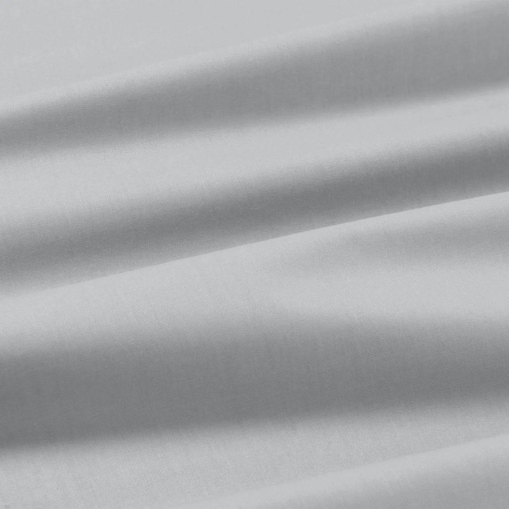 Goldea bavlnená napínacia plachta - sivá 180 x 200 cm