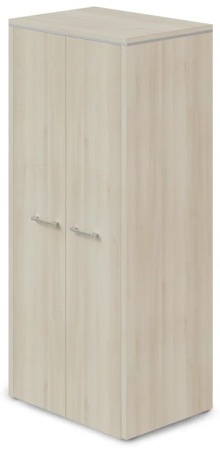 Šatníková skriňa s obložením TopOffice Premium 87,8 x 62,9 x 197,6 cm, agát svetlý