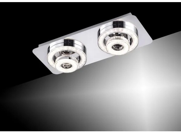 Leuchten Direkt 14521-17 - LED Stropné svietidlo TIM 2xLED/2,8W/230V + 2xLED/3,1W