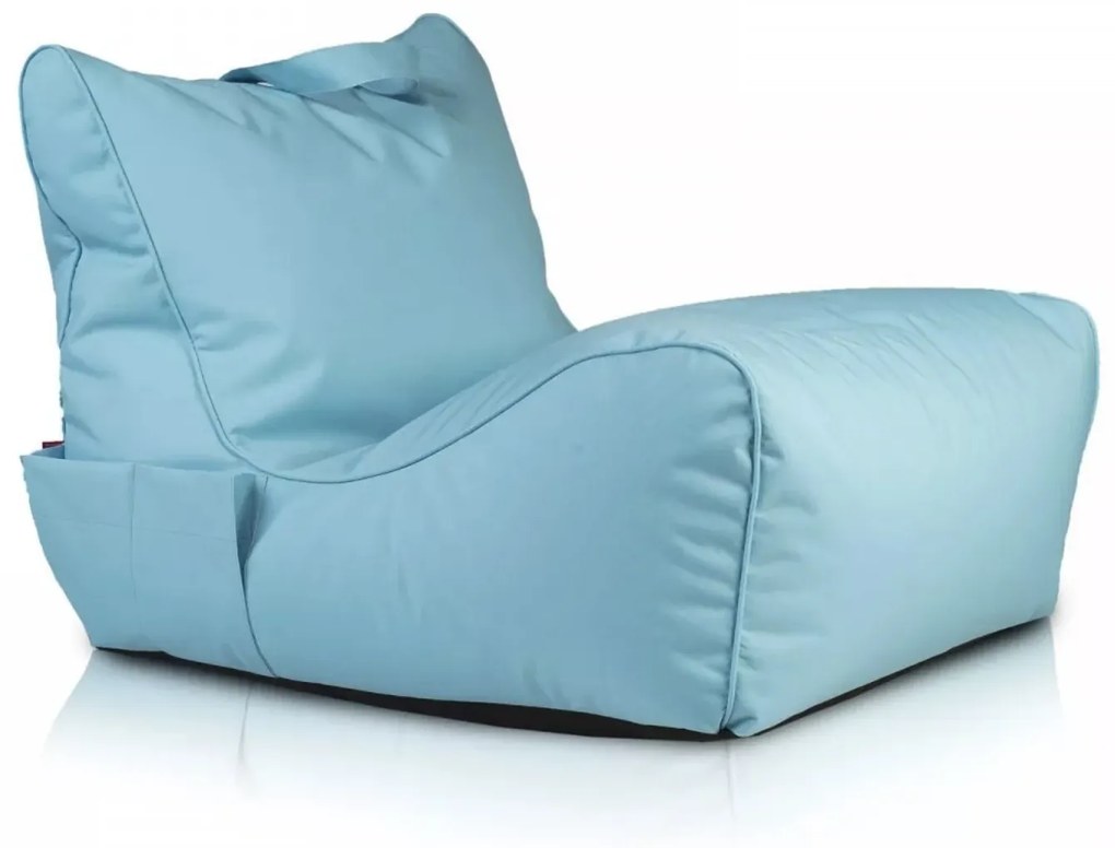INTERMEDIC SK Sedací vak Flavio – viac farieb (67×130×67 cm) Farba: M11 - tm. sivý