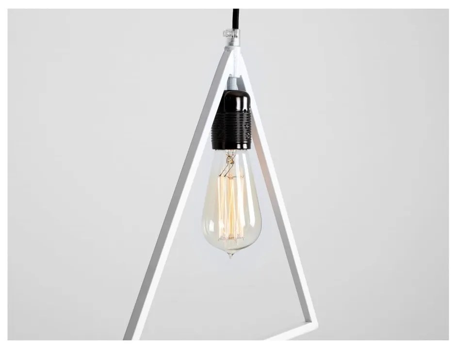 Biele závesné svietidlo Custom Form Triam