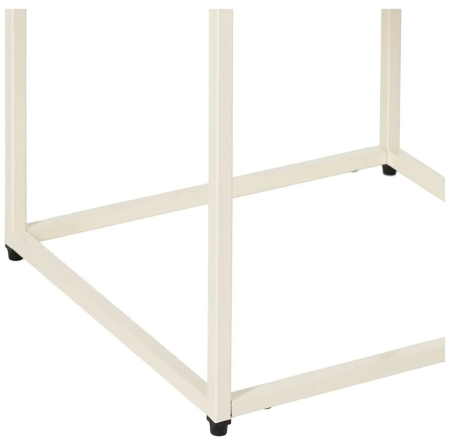 Krémový nočný stolík Nara – Ixia