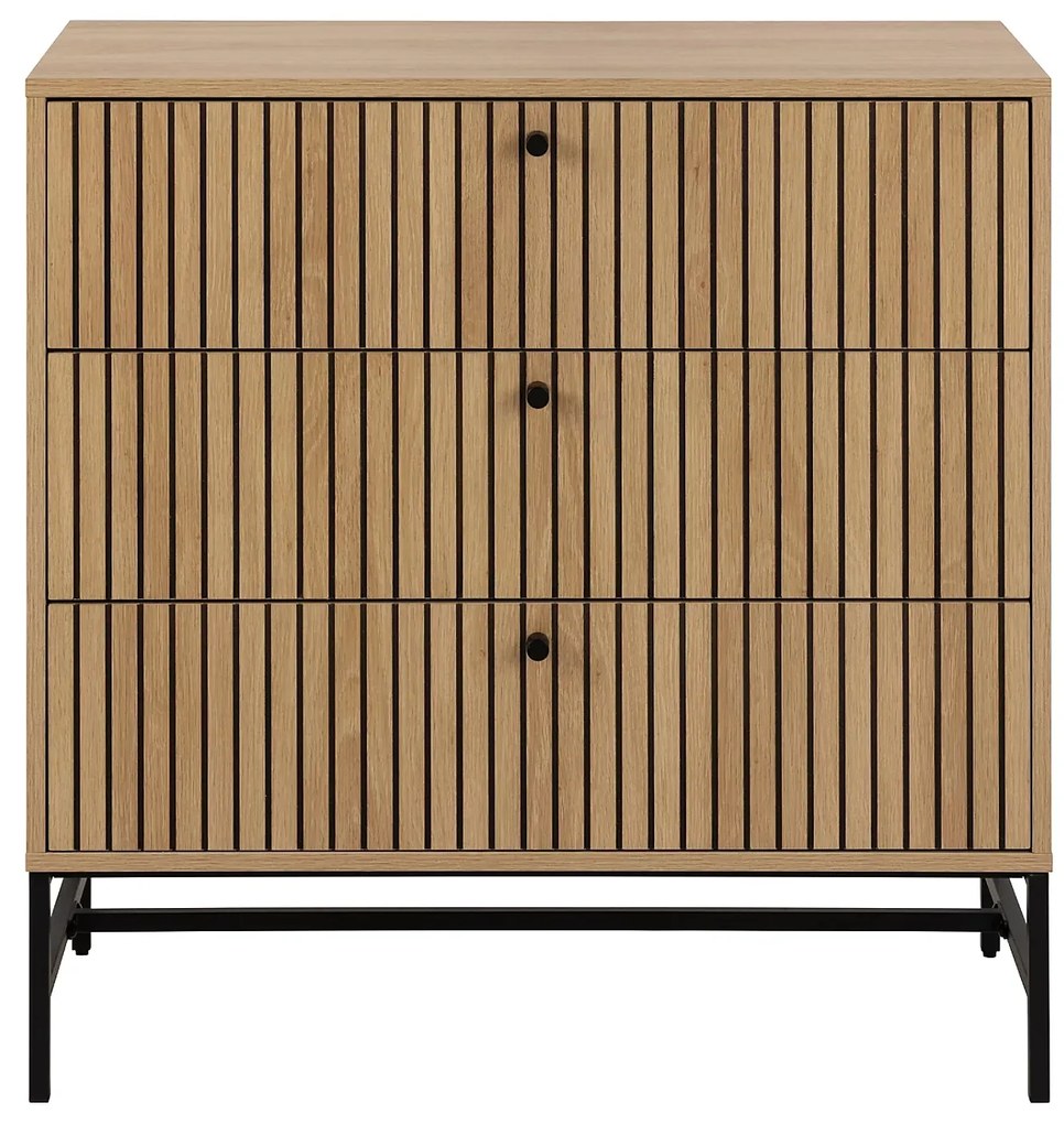 Komoda Albany 80 cm dub přírodní II
