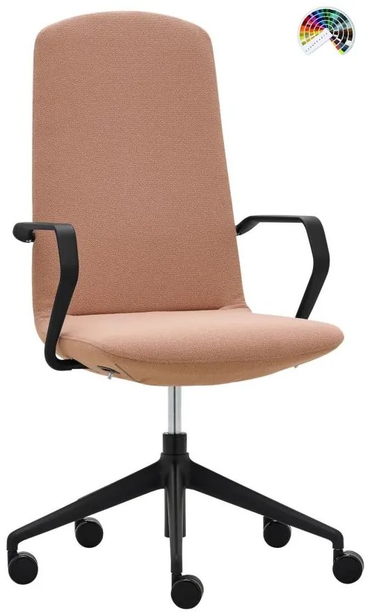 RIM Dizajnové kancelárske kreslo LINNA LN 3110 3111 čalúnenie BLAZER TRESIGALLO