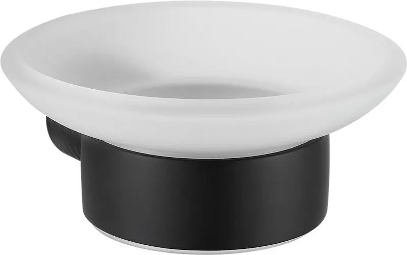 Mexen Base Miska na mydlo, Čierna - 7088239-70