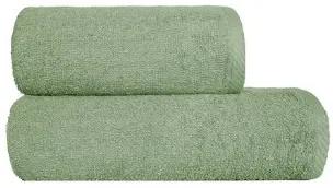 Bavlnený uterák Irbis 50x100 cm zelený