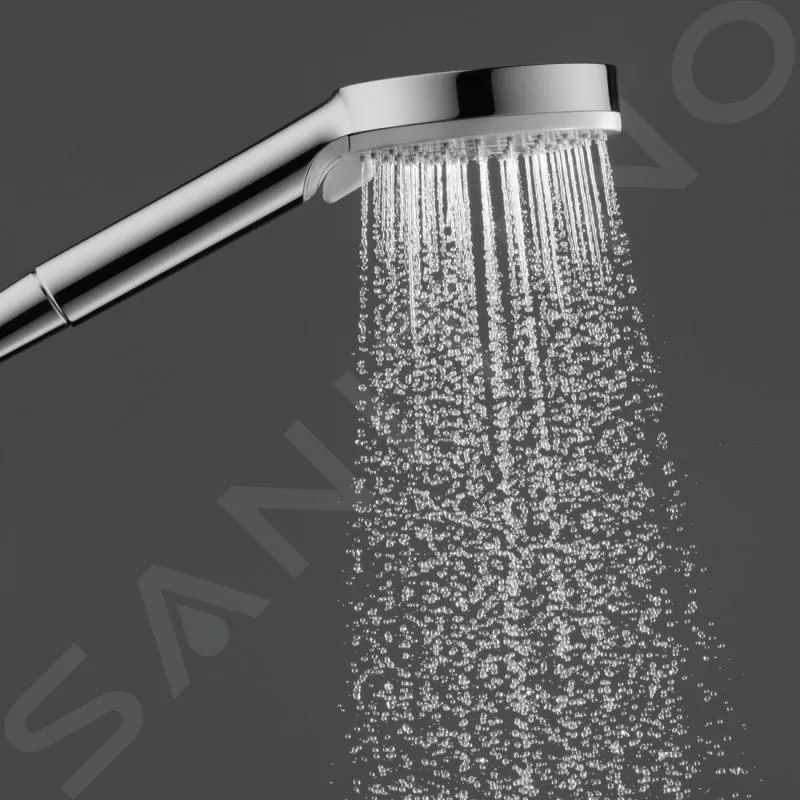 Hansgrohe Vernis Shape, Sprchový systém 230 1jet EcoSmart s termostatom, čierna matná, HAN-26097670
