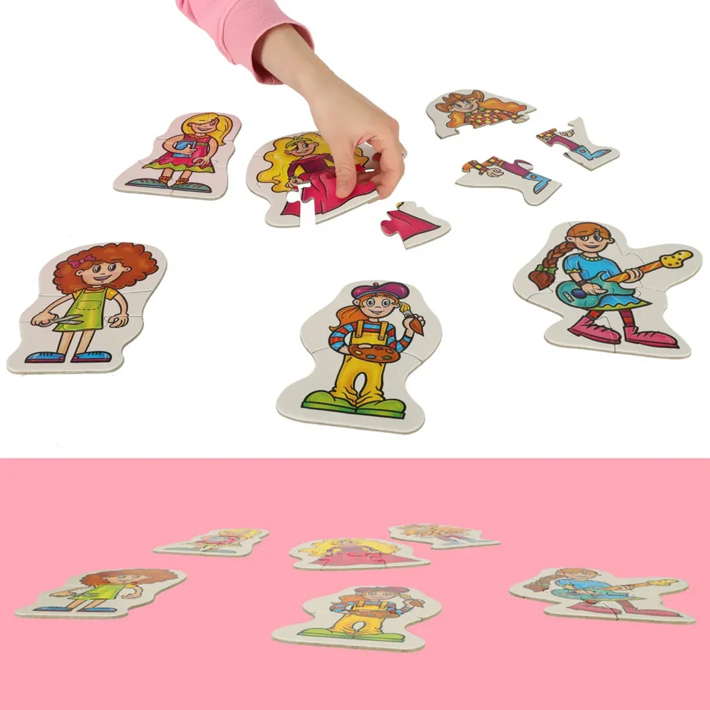 KIK ALEXANDER Puzzle pre batoľatá - dievčatá