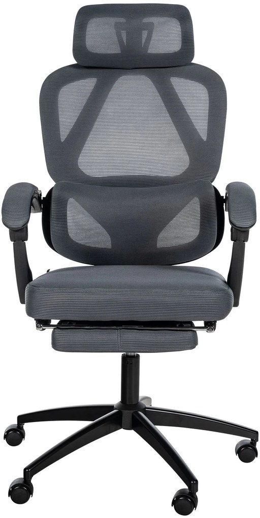 Design-Shop Kancelárska stolička Gander - Tmavo sivá