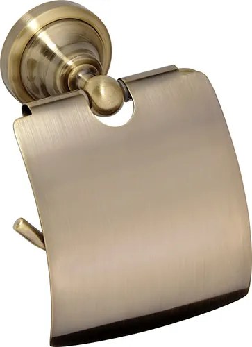 Bemeta Design RETRO bronz: Držiak toaletného papiera, s krytom - 144112017