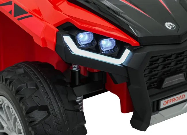 Elektrická štvorkolka Quad Sport TX 4 × 4 červená