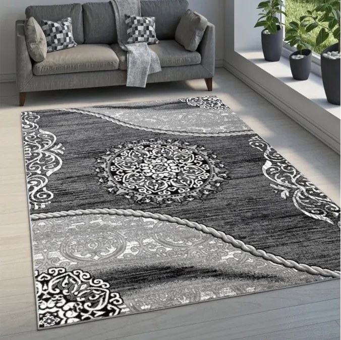 DC Koberec Lapiso SOFT 296 sivá Rozmer: 120×170 cm