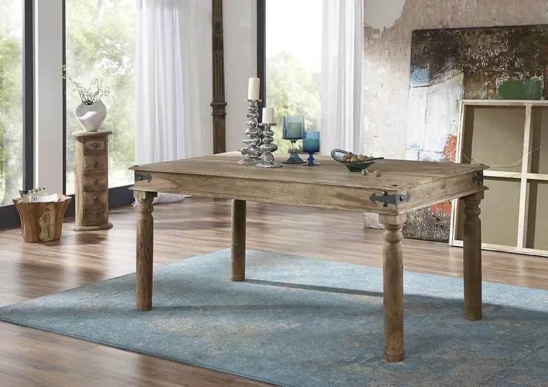 Bighome - CASTLE Jedálenský stôl 120x90 cm, palisander