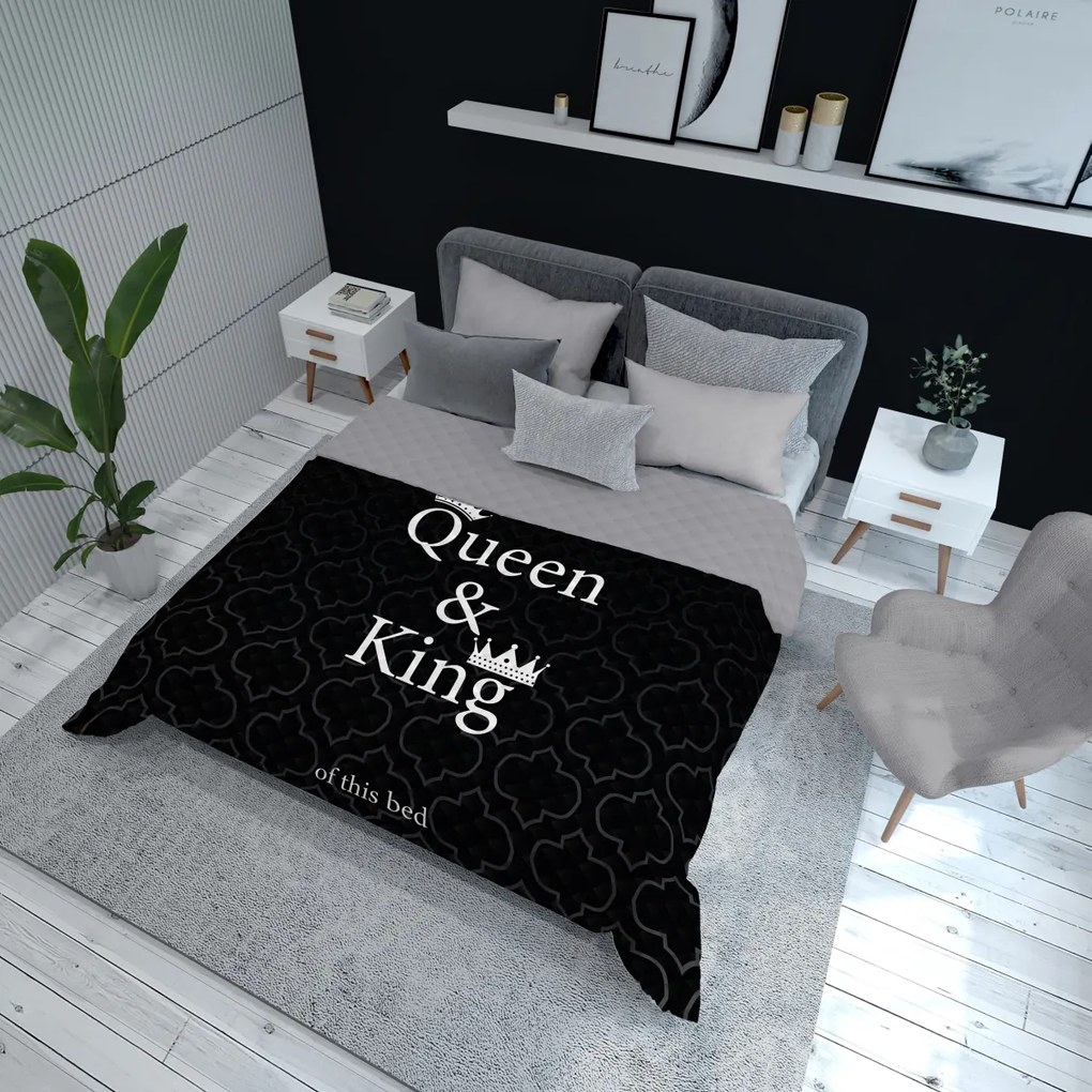 Dekorstudio Moderný prehoz na posteľ NHL-056 Varianta: Rozmer prehozu (šírka x dĺžka): 170x210cm