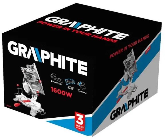 Univerzálna kotúčová píla 1600W GRAPHITE | 59G8011