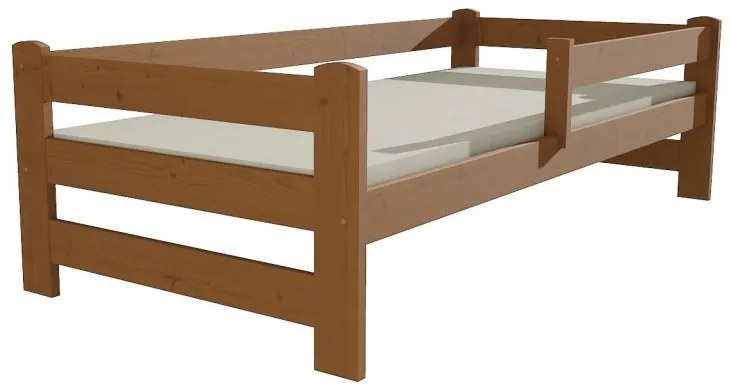Detská posteľ z masívu 200x90cm so zásuvkou - DP019